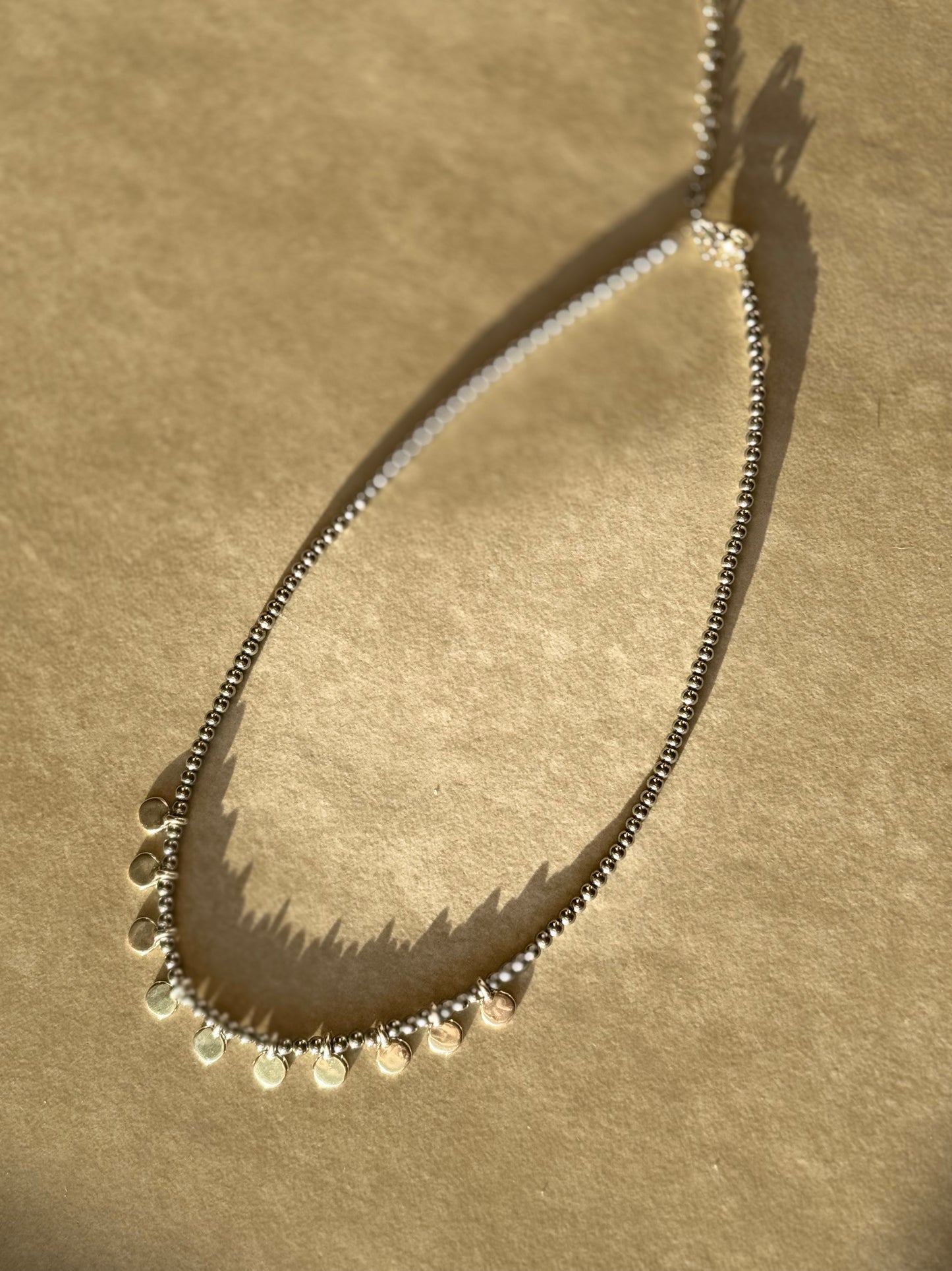 Silver necklace