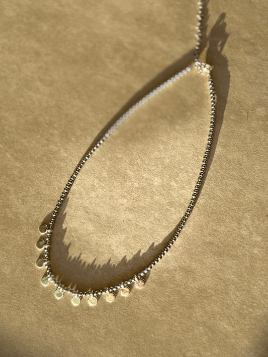 Silver necklace